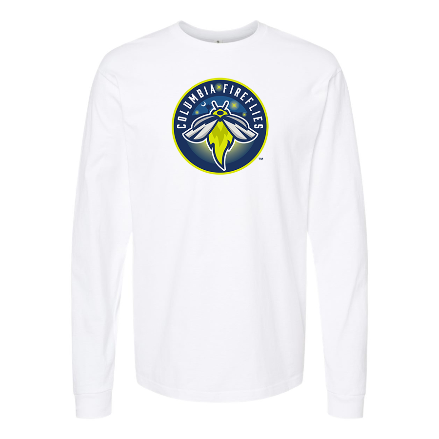 Youth Columbia Fireflies  Logo Long sleeves
