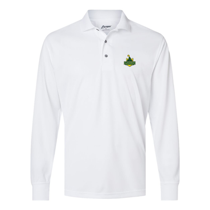 Men's Clarkson Golden Knights Paragon Prescott Long Sleeve Polo