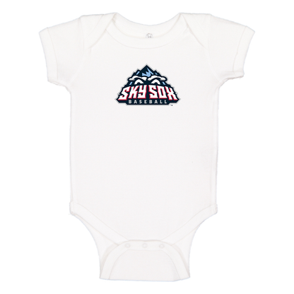 Colorado Springs Sky Sox Logo Baby Onesie Romper