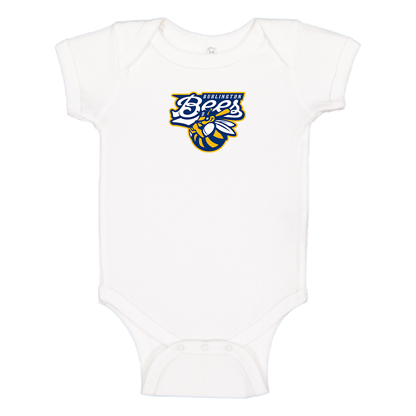 Burlington Bees  Logo Baby Onesie Romper