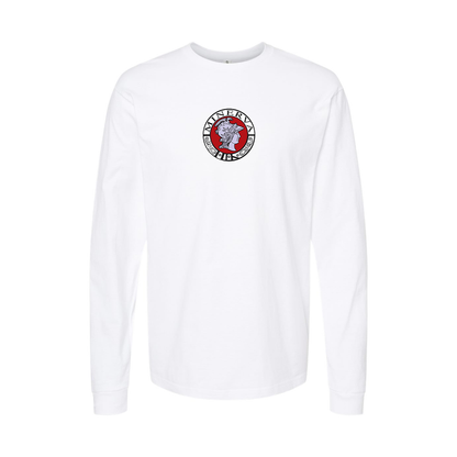 Youth Minerva Automobile Logo Cotton Long Sleeve T-Shirt