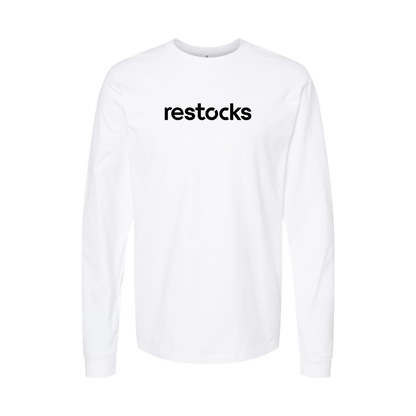 Men's Restocks Logo Long Sleeve T-Shirt