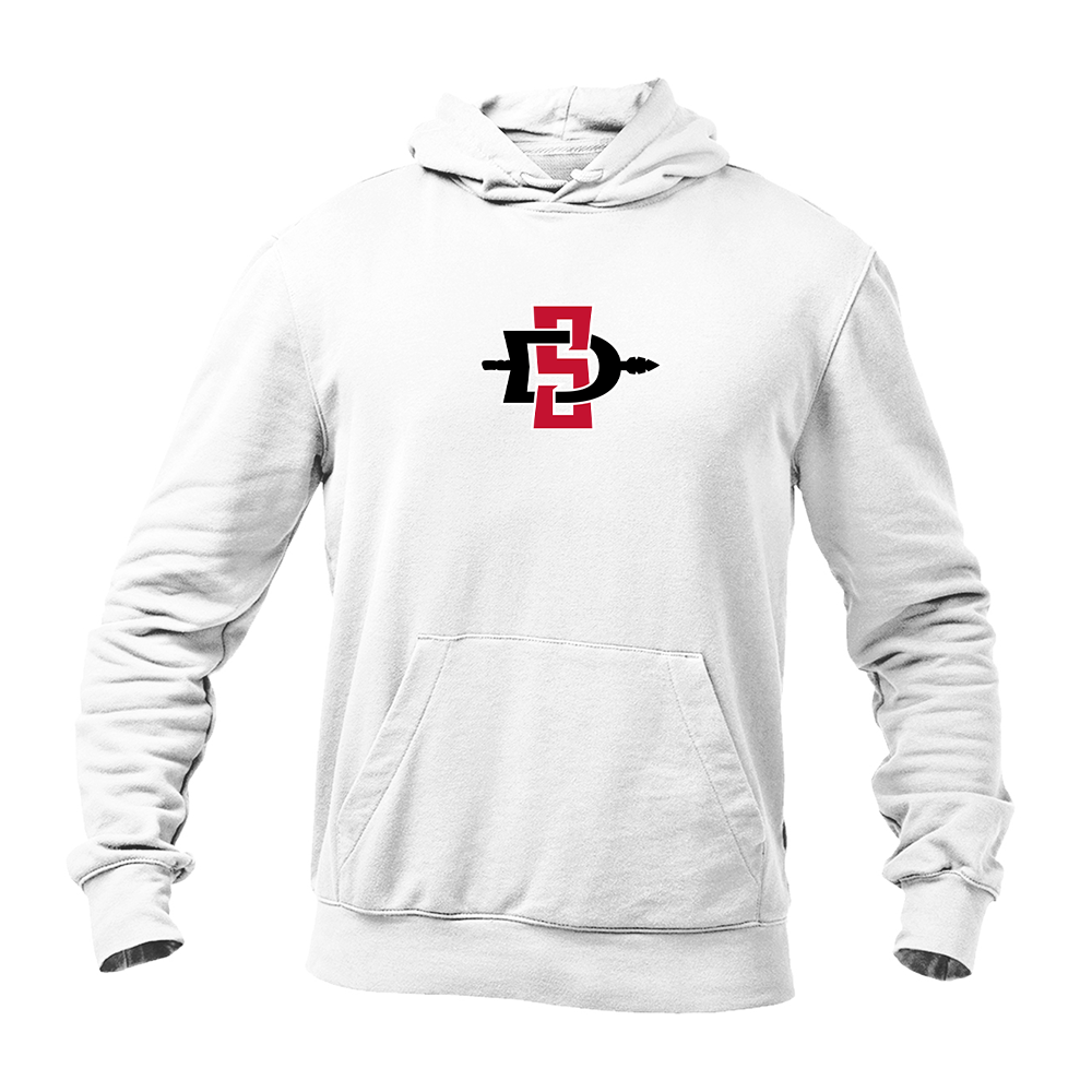 Men's San Diego State Aztecs Logo Softstyle Midweight Hooded Sweatshirt