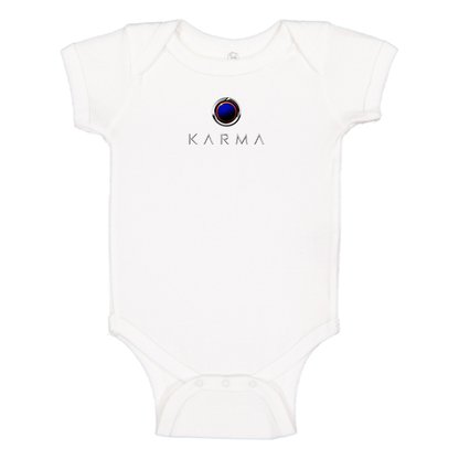 Karma Logo Baby Onesie Romper