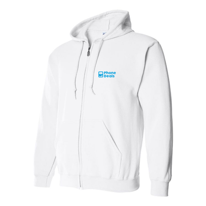 Men's MrPhoneDeals Logo Zipper Hoodie