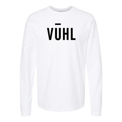 Men's VUHL Logo  Cotton Long Sleeve T-Shirt
