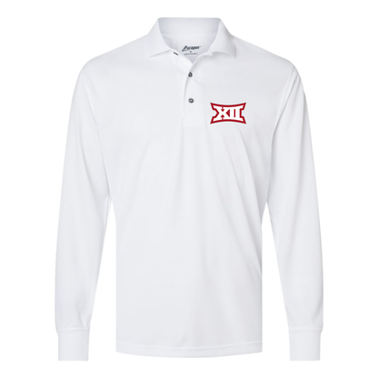 Men's  Big 12 Conference Paragon Prescott Long Sleeve Polo