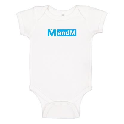 MandM Logo Baby Onesie Romper