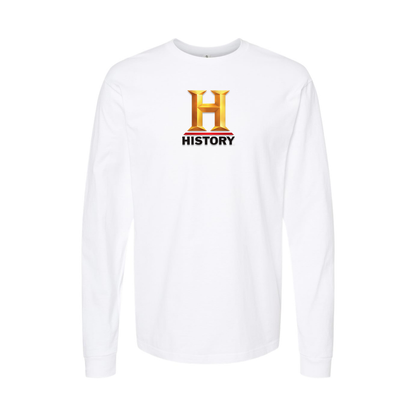 Youth History Channel Cotton Long Sleeve T-Shirt