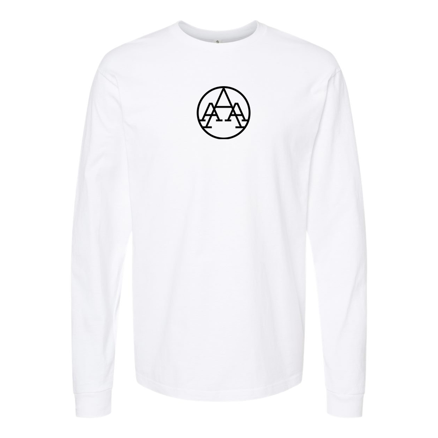 Men's AAA Atelier dAutomobiles-et-dAviation  Logo Cotton Long Sleeve T-Shirt