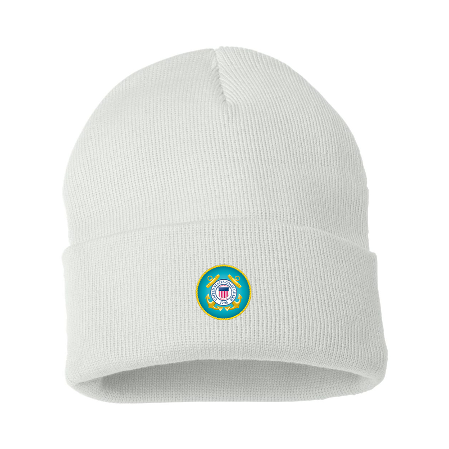 Coast Guard Logo Beanie Hat