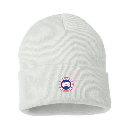 Canada Goose Logo Beanie Hat
