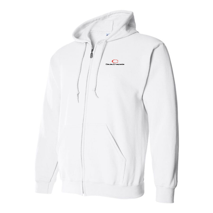 Men's De La Chapelle  Logo Zipper Hoodie