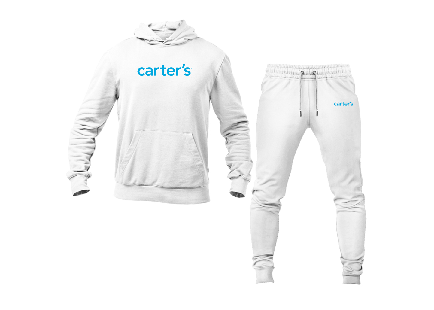Men's Carters Logo Hoodie Joggers Set