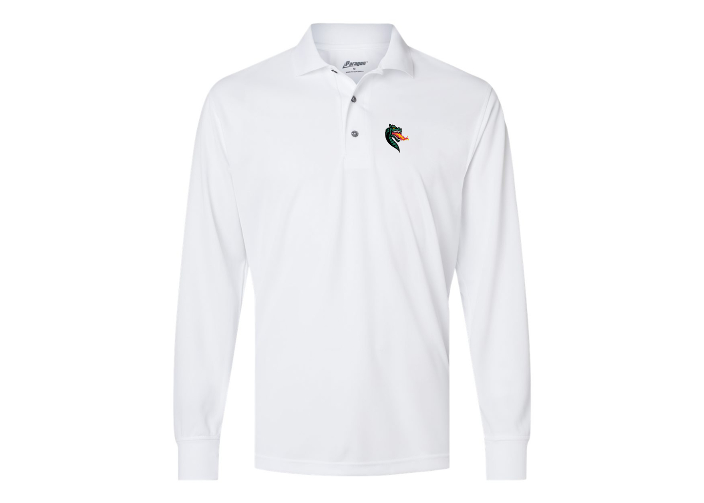 Men's UAB Blazers Paragon Prescott Long Sleeve Polo