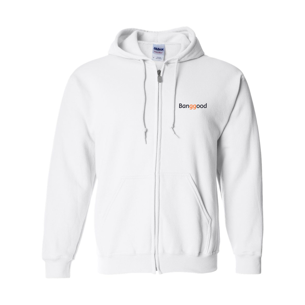 Men's  Banggood  Gildan  Heavy Blend Full Zip Hooded Sweatshirt