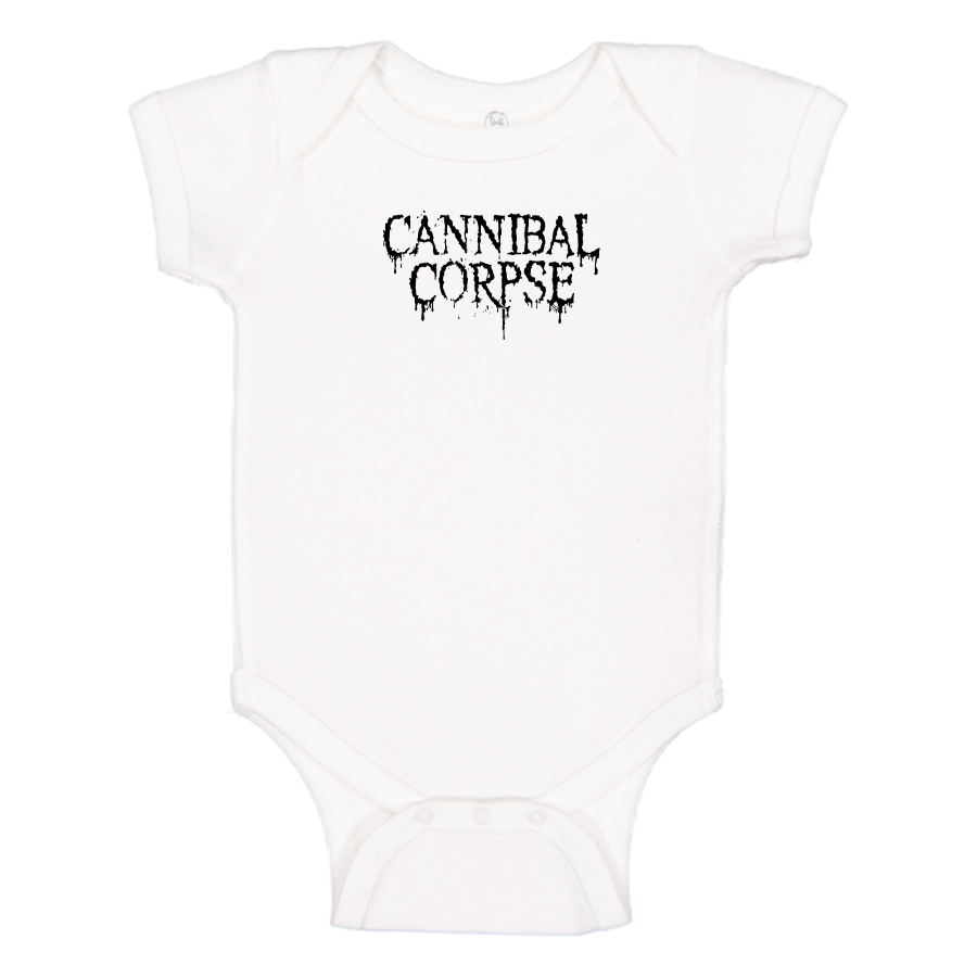Cannibal Corpse Logo Baby Onesie Romper