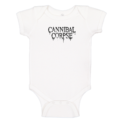 Cannibal Corpse Logo Baby Onesie Romper