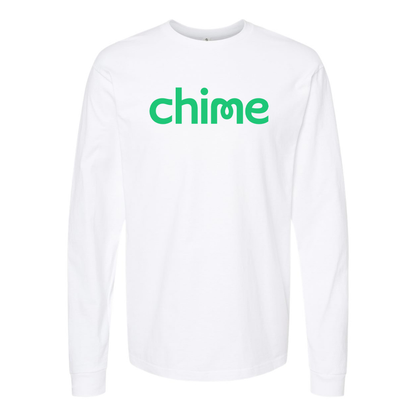 Men's Chime Logo Cotton Long Sleeve T-Shirt