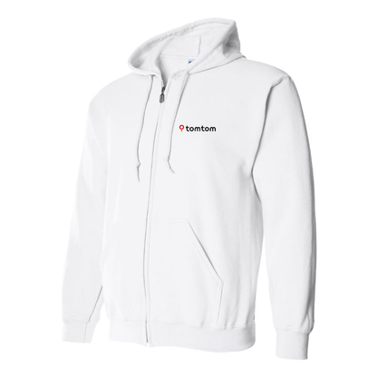 Men's TomTom Logo Zipper Hoodie