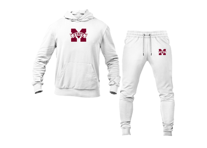 Men's Mississippi State Bulldogs Logo Hoodie Joggers Set