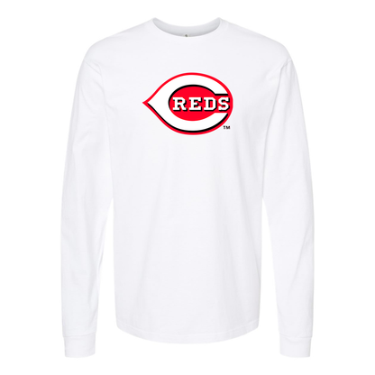 Youth Cincinnati Reds Logo Long sleeves