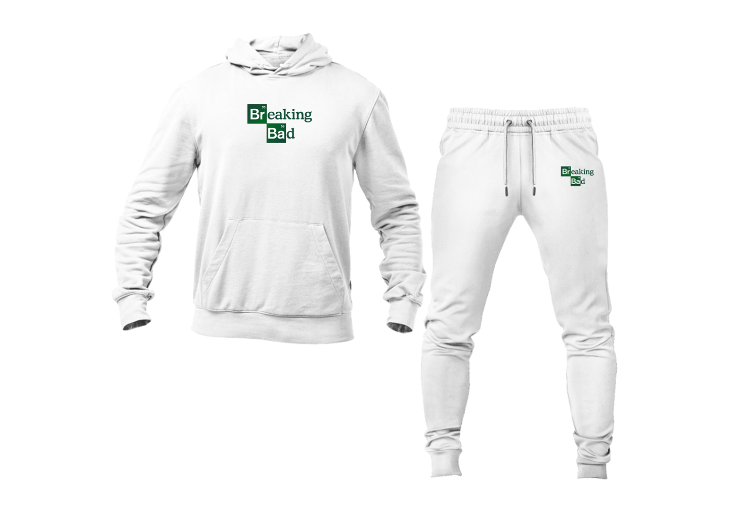 Men's Breaking Bad Logo Hoodie Joggers Set