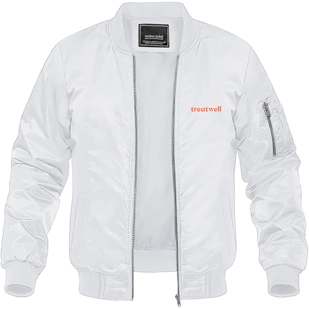Men's  Treatwell  Lightweight Bomber Jacket Windbreaker Softshell Varsity Jacket Coat