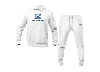 Men's The Citadel Bulldogs Hoodie Joggers Set