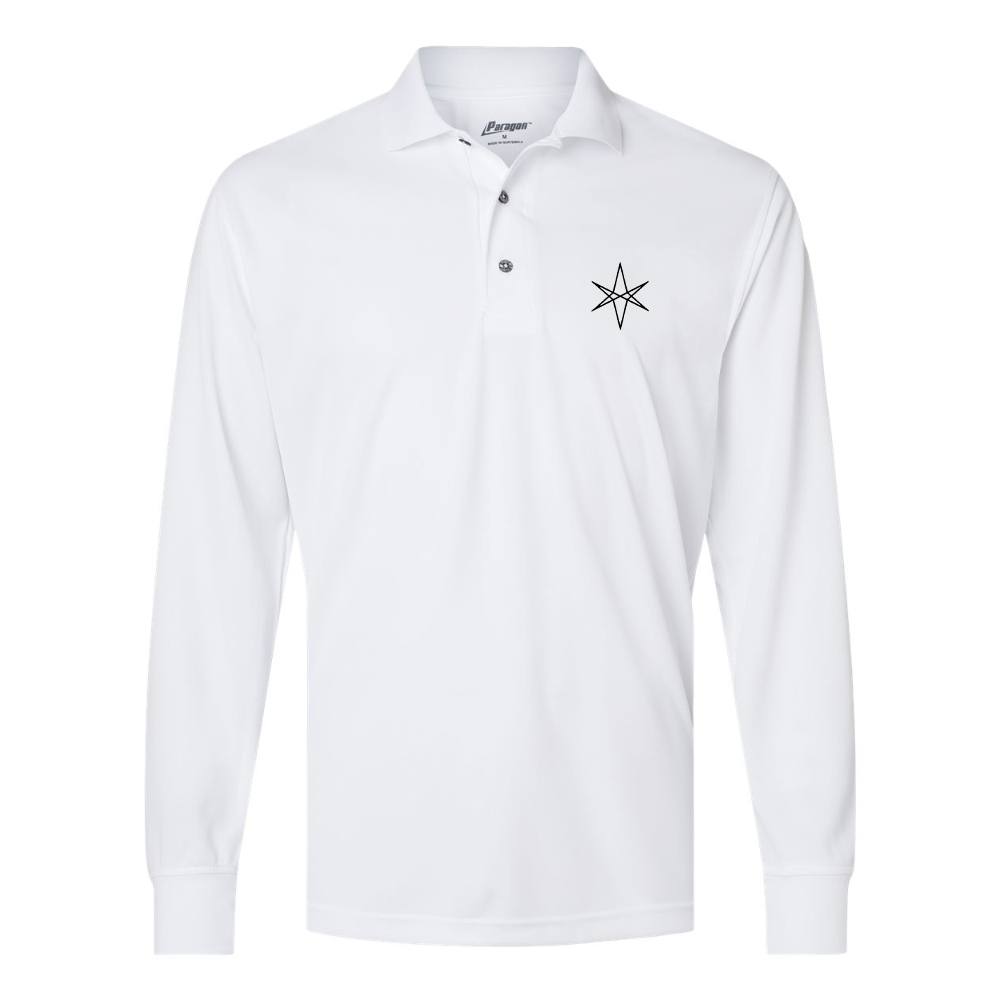 Men's  Bring Me the Horizon Paragon Prescott Long Sleeve Polo