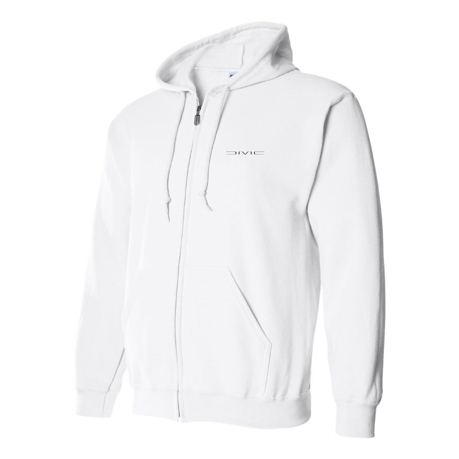 Men's DeLorean Motor Company Logo Zipper Hoodie