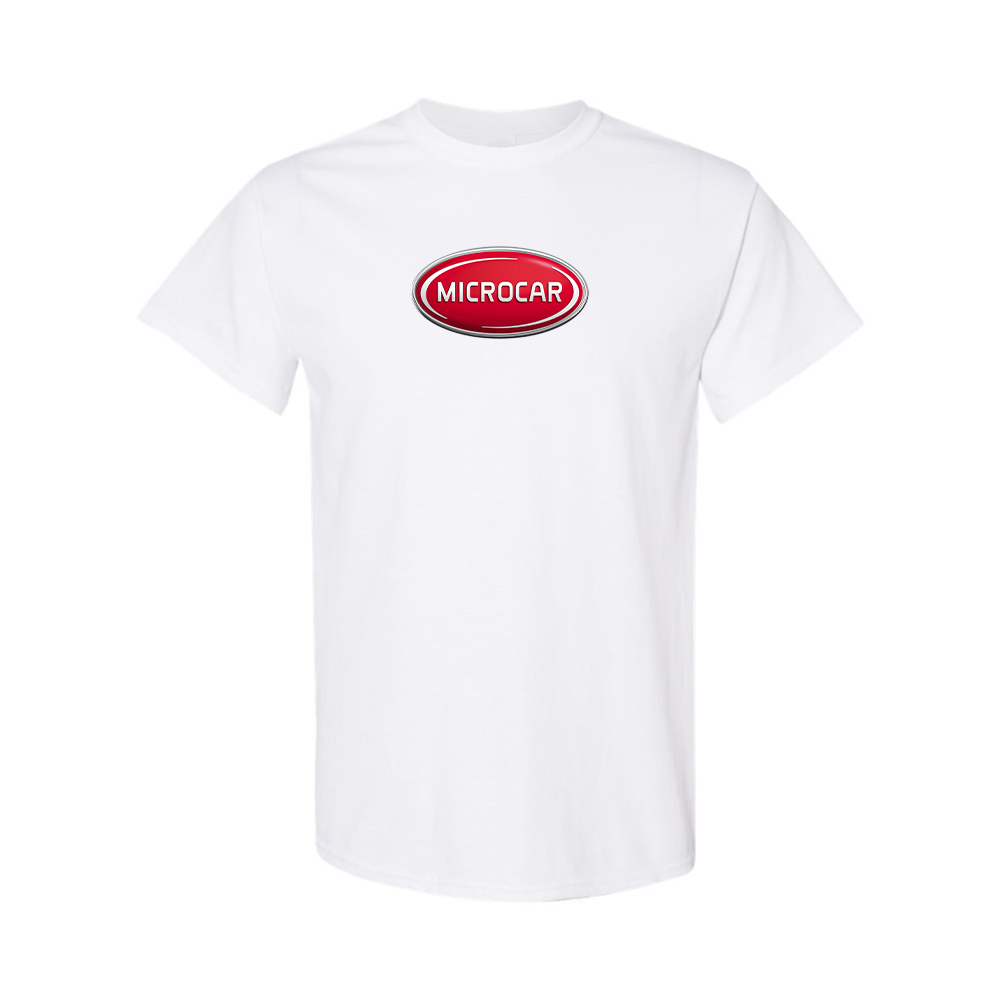 Men's Microcar Logo Cotton T-Shirt