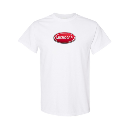 Men's Microcar Logo Cotton T-Shirt