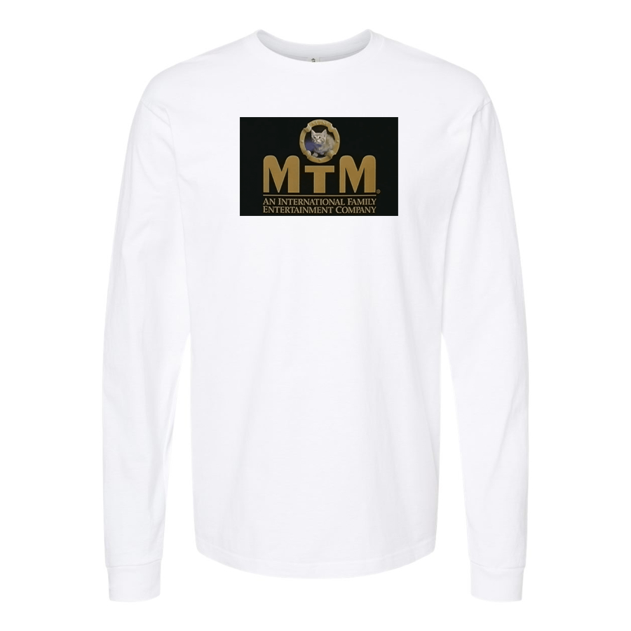 Men's  MTM Logo Cotton Long Sleeve T-Shirt