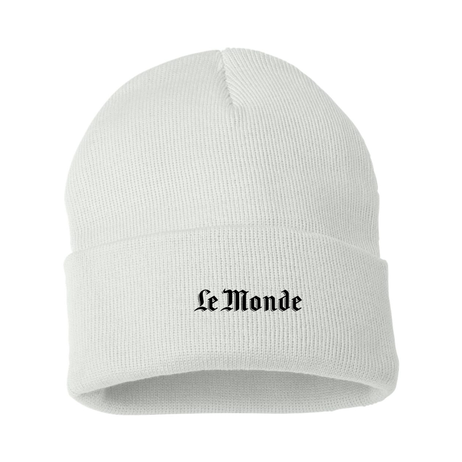 Le Monde Logo Beanie Hat