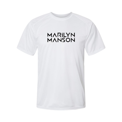 Men's Marilyn Manson  Logo Performance T-Shirt