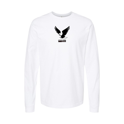 Youth Minelli Automotive Logo Cotton Long Sleeve T-Shirt