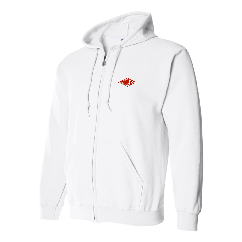 Men's Societa Torinese Automobili Rapid Logo Zipper Hoodie