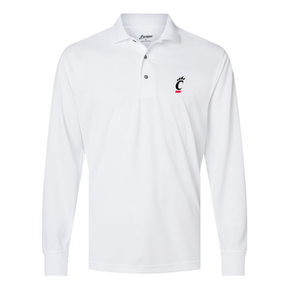 Men's Cincinnati Bearcats Paragon Prescott Long Sleeve Polo