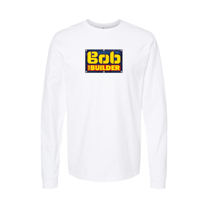 Men's Bob the Builder Logo Long Sleeve T-Shirt