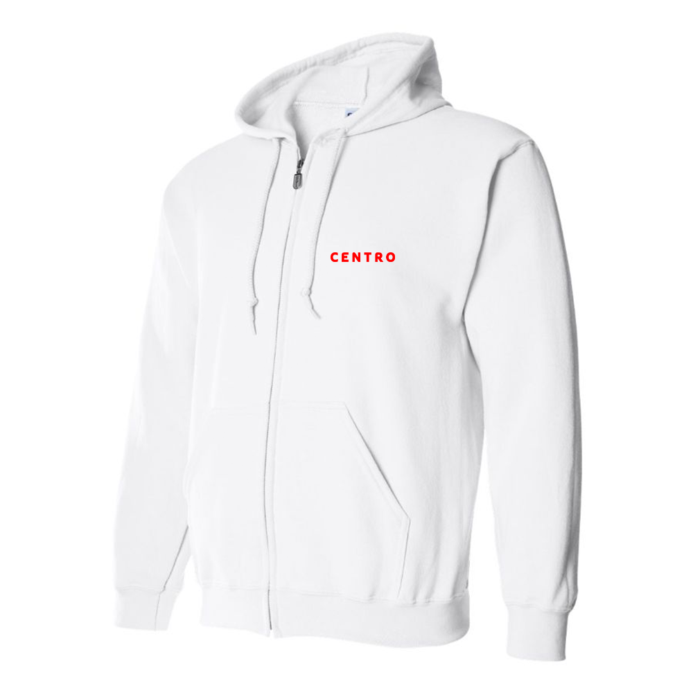 Men's Centro Logo Zipper Hoodie