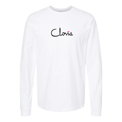 Men's Clovia Logo Cotton Long Sleeve T-Shirt