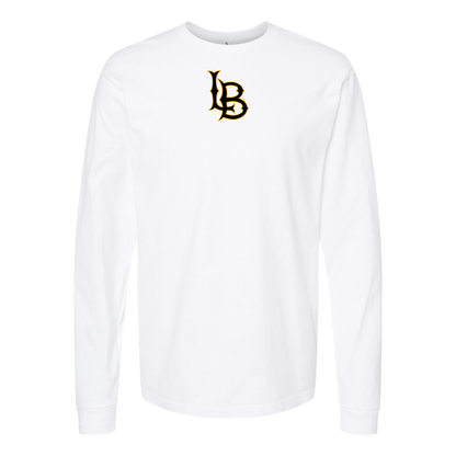 Youth Long Beach State 49ers Logo Cotton Long Sleeve T-Shirt