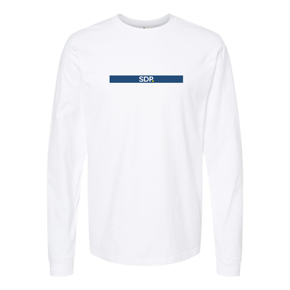 Men's   SDP  Logo  Cotton Long Sleeve T-Shirt