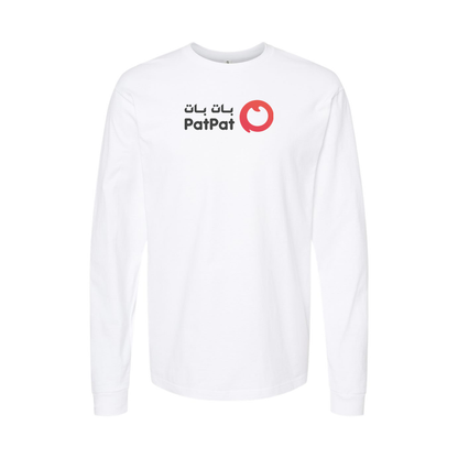 Men's PatPat Logo Long Sleeve T-Shirt