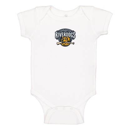 Charleston RiverDogs Logo Baby Onesie Romper