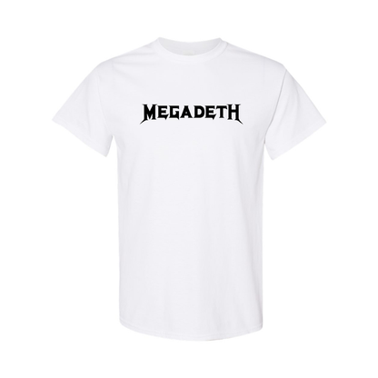Men's Megadeth Logo Cotton T-Shirt