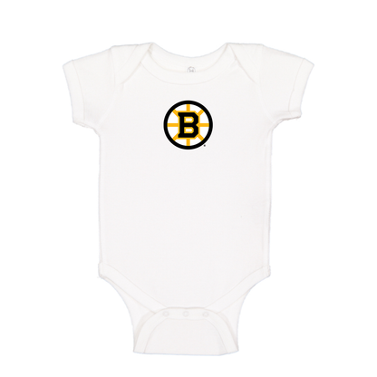 Boston Bruins Logo Baby Romper Onesie