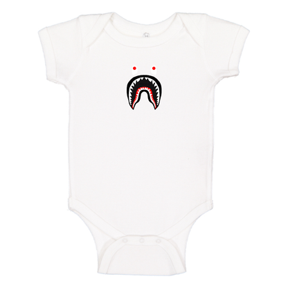 BAPE Shark Logo Baby Onesie Romper