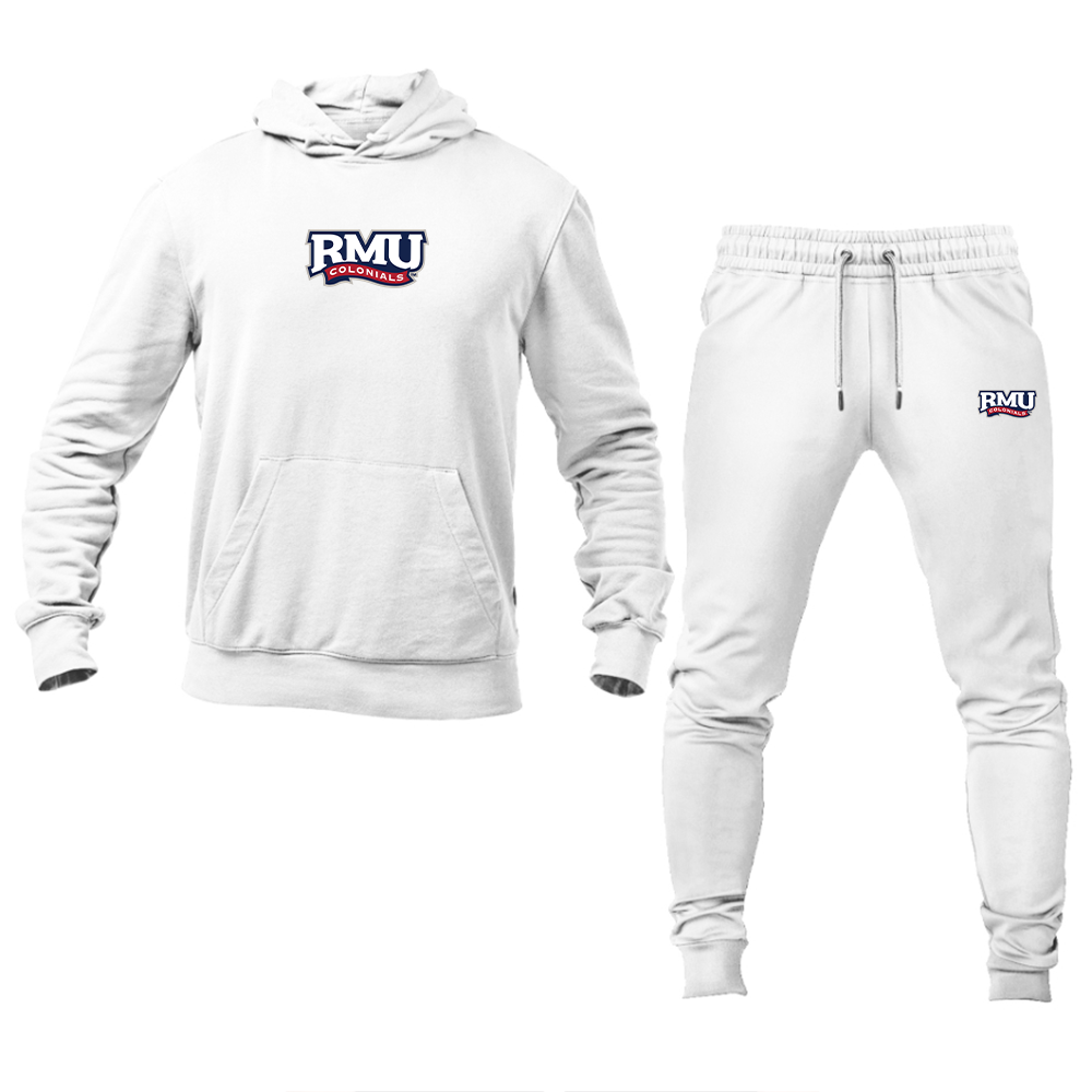 Men's Robert Morris Colonials Logo Hoodie Joggers Set